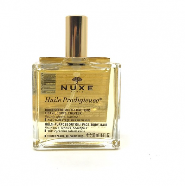 Nuxe Huile Prodigieuse Yüz Vücut Saçlar İçin Çok Amaçlı Kuru Yağ 50 ml ürün görseli 1