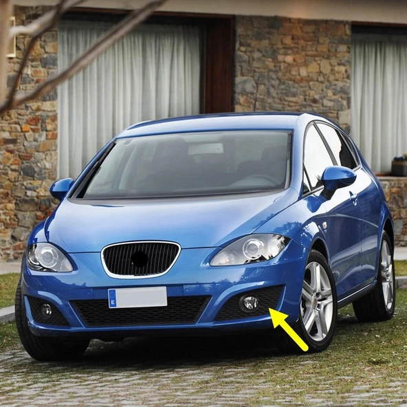 Seat Leon 2 2010-2012 Ön Tampon Sol Sis Farı Kapağı 1P0853665G ürün görseli 1