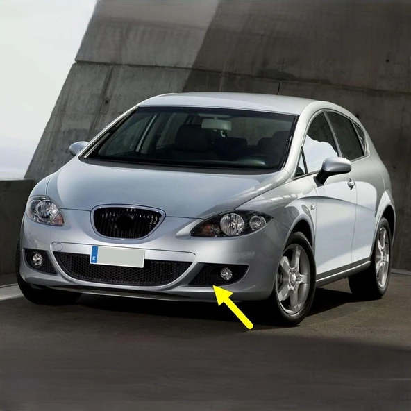 Seat Leon 2 2006-2009 Ön Tampon Sol Sis Farı Kapağı 1P0853665A ürün görseli 1