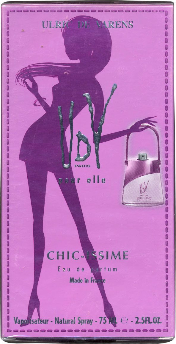 UDV CHIC ISSIME BAYAN PARFÜMÜ 75 ML ürün görseli 1