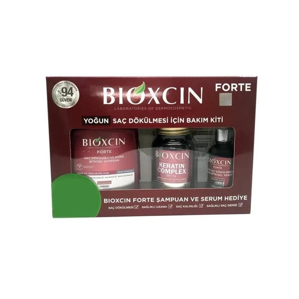 Forte Yoğun Saç  Dökülmesi İçin Bakım Kiti Şampuan Ve Serum HEDİYELİ ürün görseli 1
