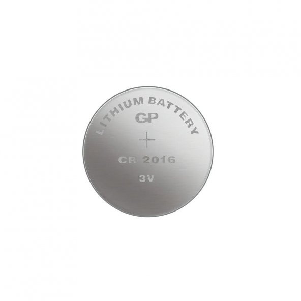 GP CR2016 3V Lityum Pil 5li Paket - Resim 2