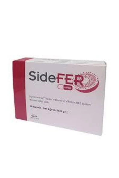 SideFER Yetişkinler İçin 30 Kapsül - Resim 2