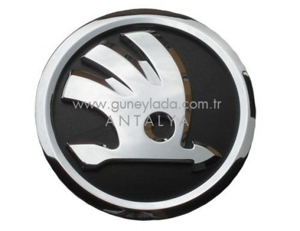 AMBLEM ÖN veya ARKA EM KROM (8cm) [Octavia,Fabia,Roomster,Felicia YeniYüz] ürün görseli 1