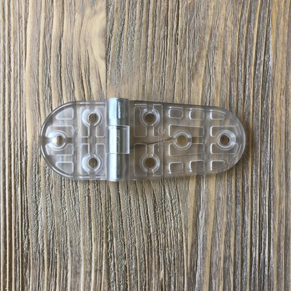 Plastik Oval Menteşe 9cm - 2 Adet - Resim 3
