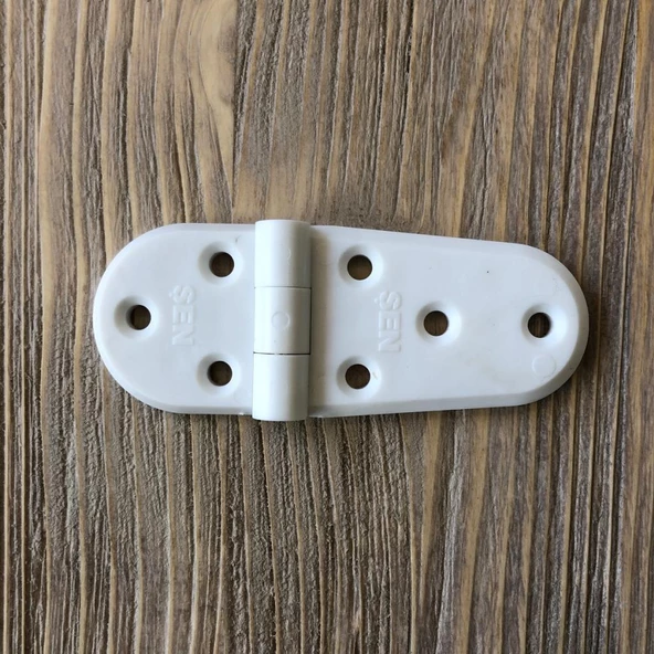 Plastik Oval Menteşe 9cm - 2 Adet - Resim 2