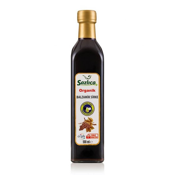Sazlıca Organik Balzamik Sirkesi 500 Ml ürün görseli 1