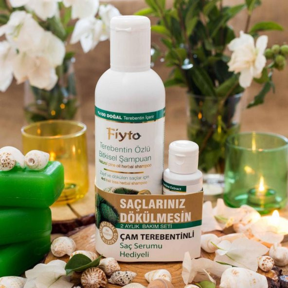 Fiyto Çam Terebentin Özlü Şampuan 500 Ml + Saç Serumu 75 Ml ürün görseli 1