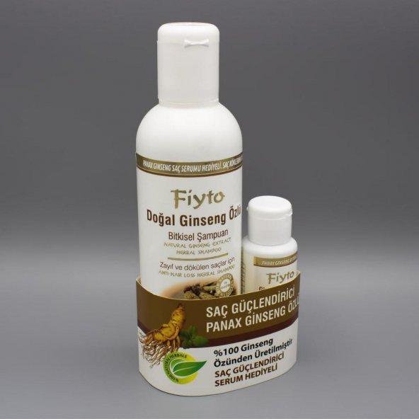 Fiyto Ginseng Özlü Şampuan 500 ml + Saç Serumu 75 ml ürün görseli 1
