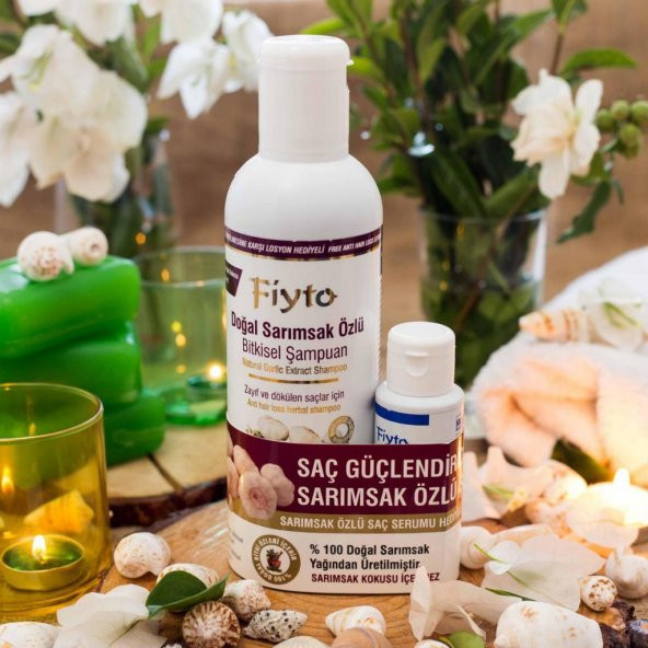 Fiyto Sarımsak Özlü Şampuan 500 ml + Saç Serumu 75 ml ürün görseli 1