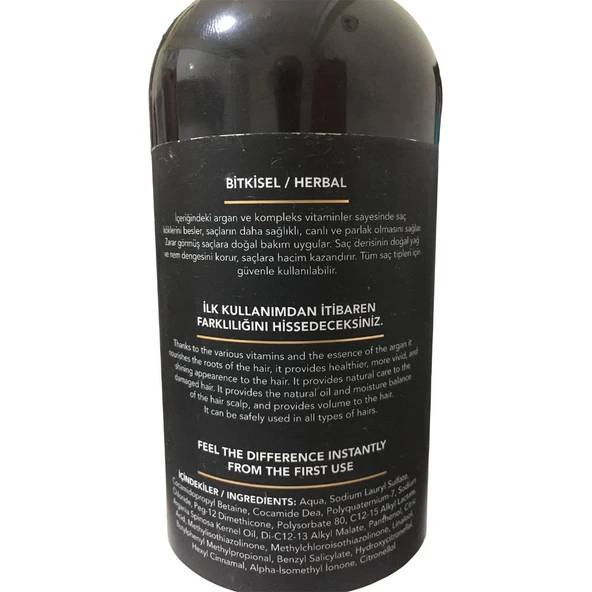 Habipoğlu Argan Şampuanı 400 Ml - Resim 3