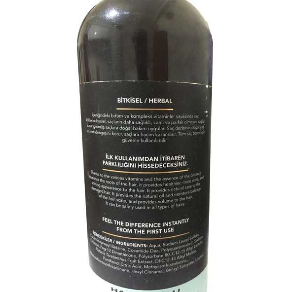 Habipoğlu Bıttım Şampuanı 400 Ml - Resim 3