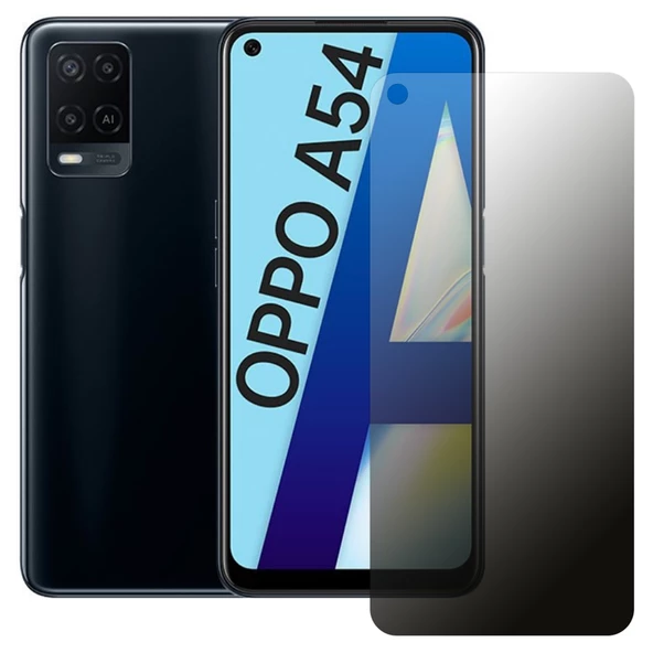 Oppo A54 / A55 Hayalet Privacy FlexiGlass MAT Nano Ekran Koruyucu ürün görseli 1
