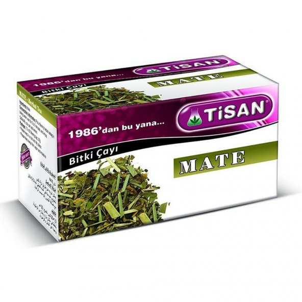 Tisan Mate Çayı 20'li Süzen Poşet ürün görseli 1