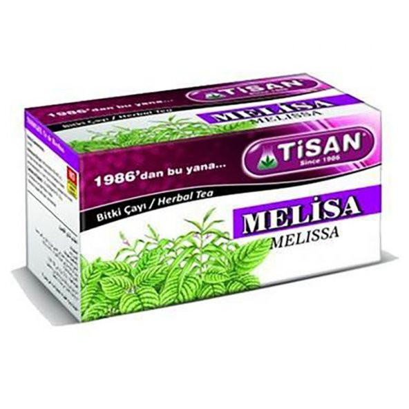 Tisan Melisa Çayı 20'li Süzen Poşet ürün görseli 1