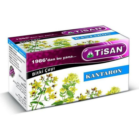 Tisan Sarı Kantaron Çayı 20'li Süzen Poşet ürün görseli 1