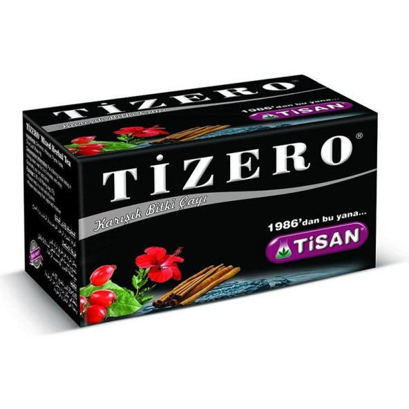 Tisan Tizero Çayı 20'li Süzen Poşet ürün görseli 1