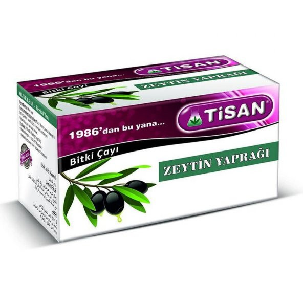 Tisan Zeytin Yaprağı Çayı 20'li Süzen Poşet ürün görseli 1