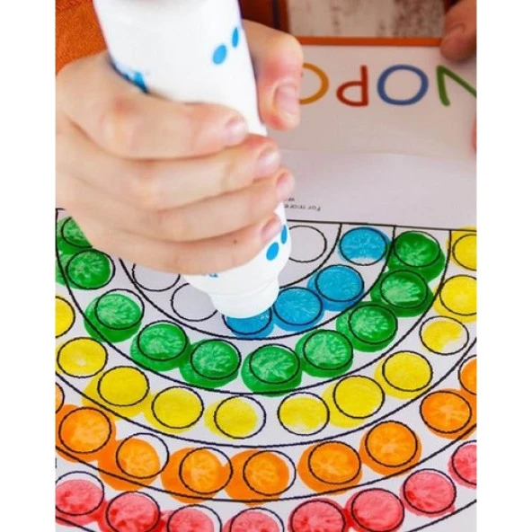 Lino Dot Markers Yıkanabilir 6'lı - Resim 5