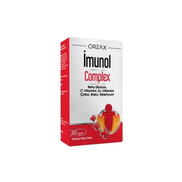 Orzax İmunol Complex 30 Kapsül ürün görseli 1