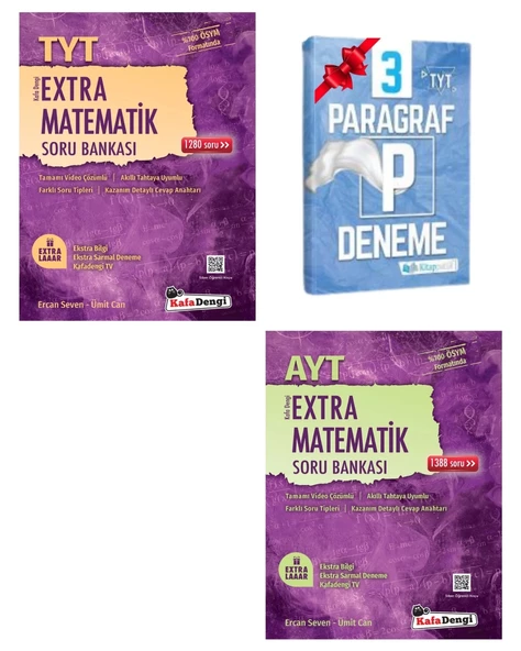TYT ve AYT Extra Matematik Soru Bankası ürün görseli 1