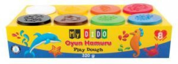 Play-Dough Mydido Küçük Oyun Hamuru 8 Renk ürün görseli 1