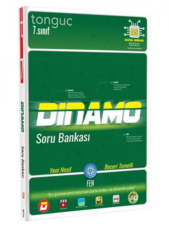 7. Sınıf Dinamo Fen Bilimleri Soru Bankası  - Tonguç Yayınları ürün görseli 1