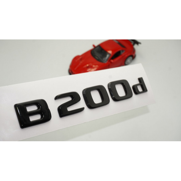 B 200d Bagaj Parlak Siyah ABS 3M 3D Yazı Logo ürün görseli 1