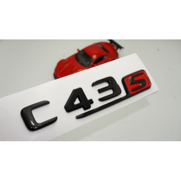 C 43S Bagaj Parlak Siyah ABS 3M 3D Yazı Logo ürün görseli 1