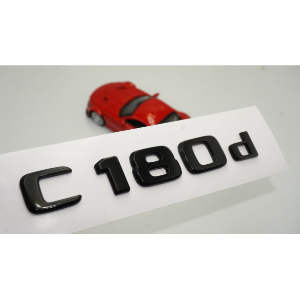 C 180d Bagaj Parlak Siyah ABS 3M 3D Yazı Logo ürün görseli 1