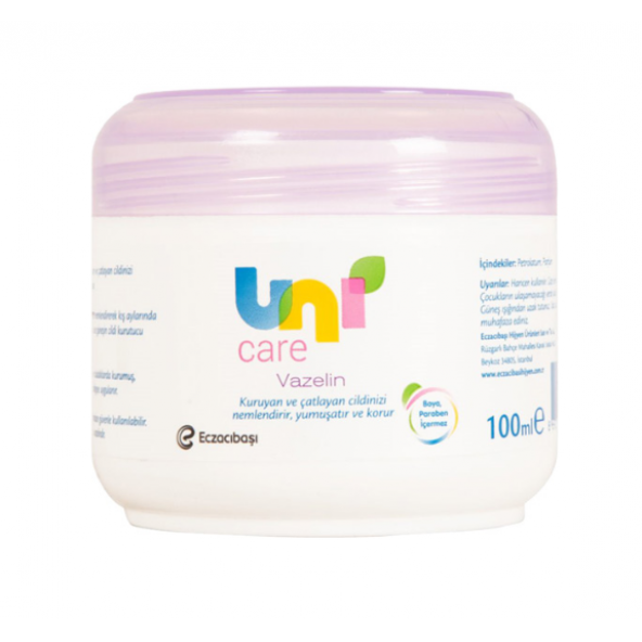 Uni Care Vazelin 100 gr ürün görseli 1