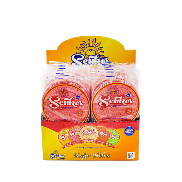 Çilek Aromalı Kağıt Helva - Resim 3