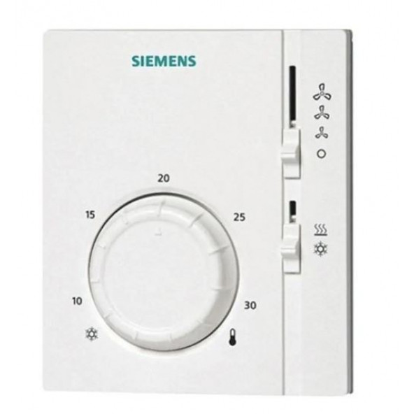 Siemens RAB11 2 Borulu Fancoil Oda Termostatı ürün görseli 1