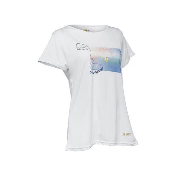 Biggdesign Faces Happy Kadın T-Shirt - Resim 2