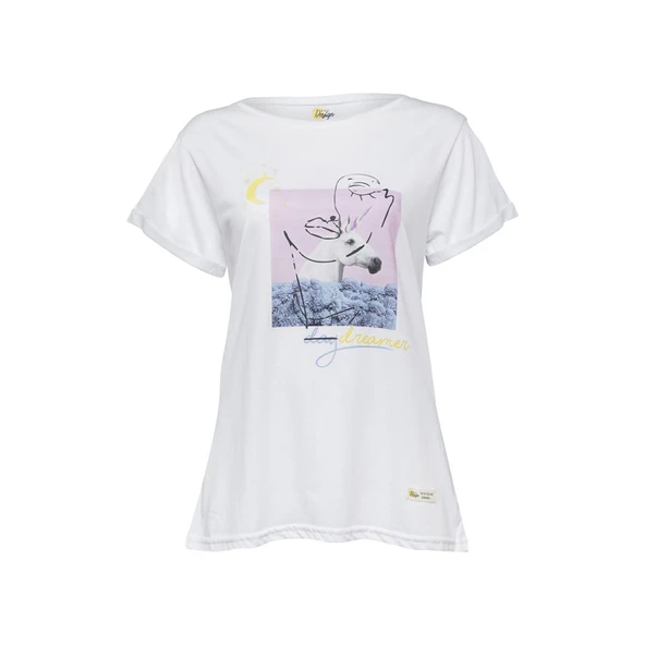 Biggdesign Faces Dreamer Kadın T-Shirt ürün görseli 1
