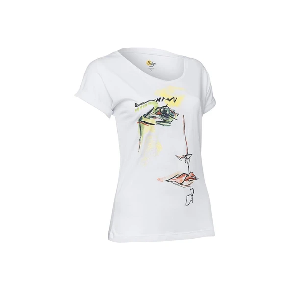 Biggdesign Green Face T-Shirt - Resim 2