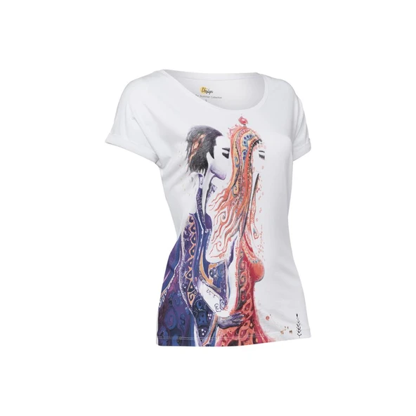 Biggdesign Aşk Kadın T-Shirt - Resim 2