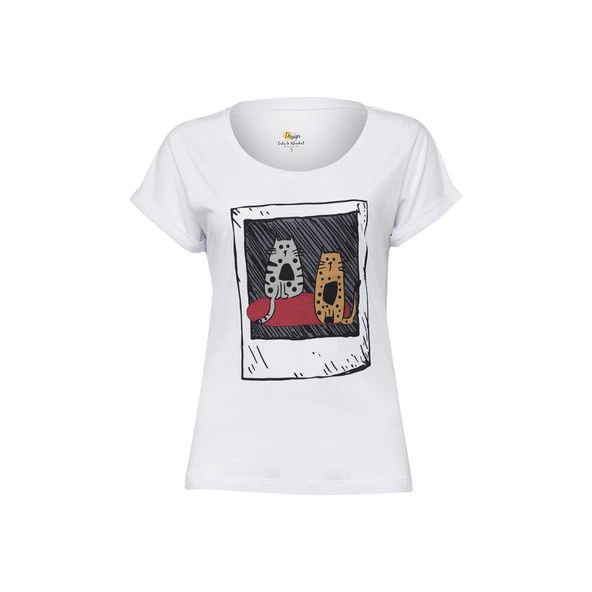 Biggdesign Kedi Fotoğraf T-Shirt ürün görseli 1