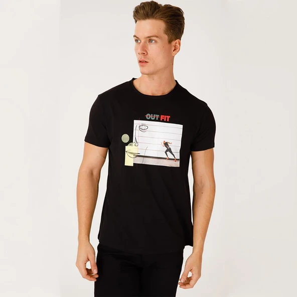 Biggdesign Faces OutFit Erkek T-Shirt - Resim 4