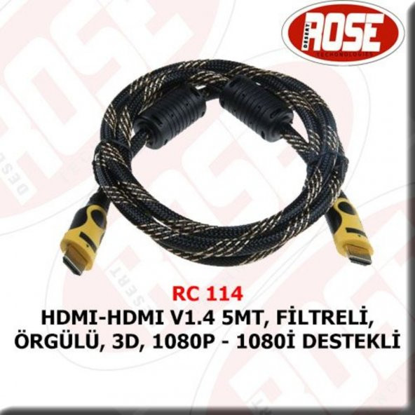 Rc-114 Hdmı Hdmı 5Mt Kablo ürün görseli 1