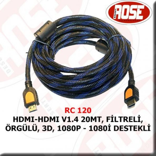 Rc-120 20 Mt Hdmı Kablo ürün görseli 1