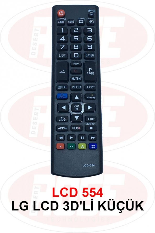 Lg Lcd 3DLi Küçük Kumanda ürün görseli 1