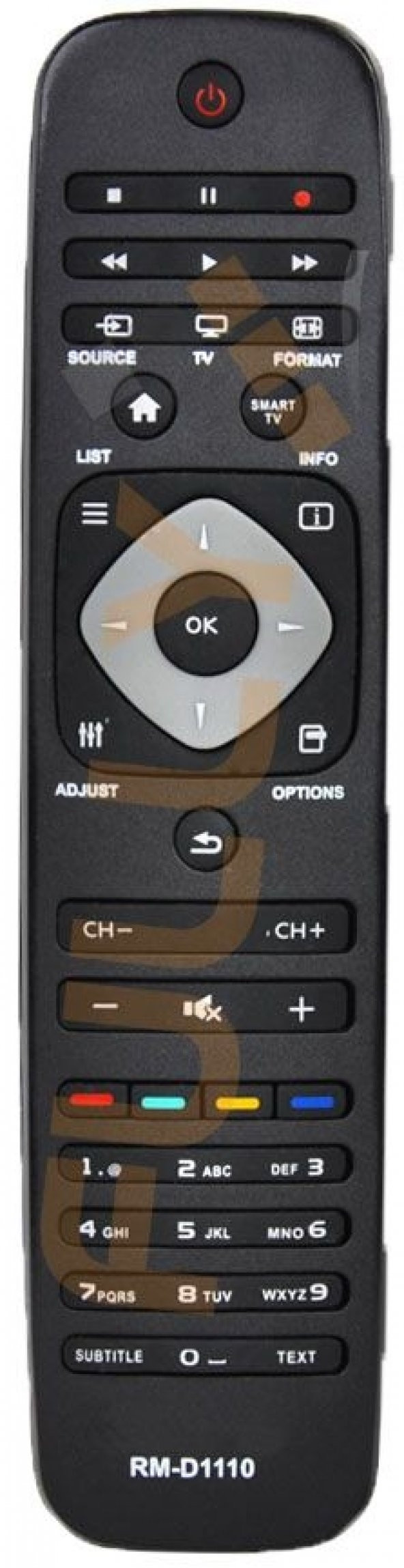 Philips D1110 Lcd Kumandası ürün görseli 1