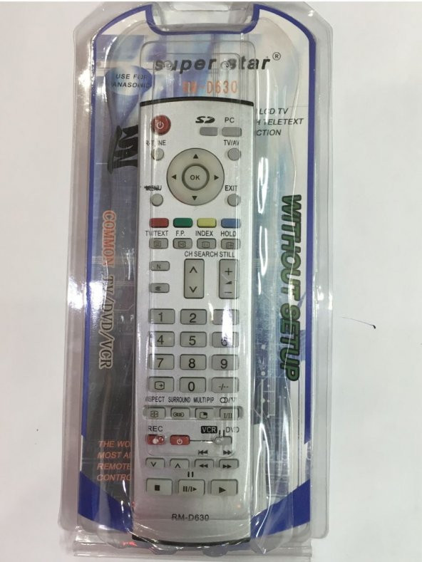Panasonic Rm-D630 Lcd Kumanda ürün görseli 1