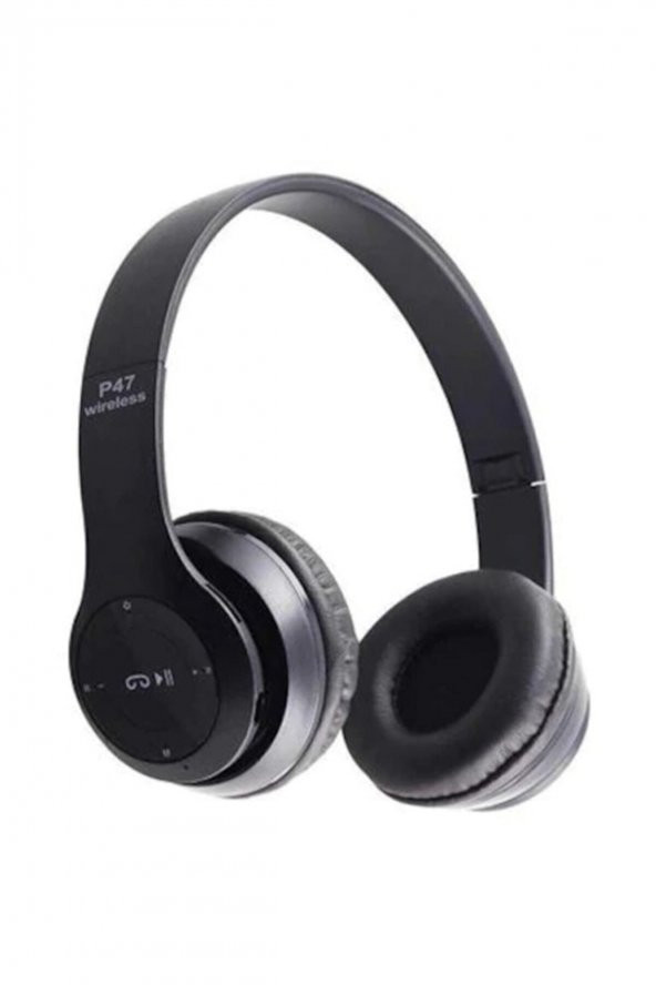 Universal P47 Wireless Bluetooth Kablosuz Kulaklık Mp3 Extra Bass Fm Radyo ürün görseli 1