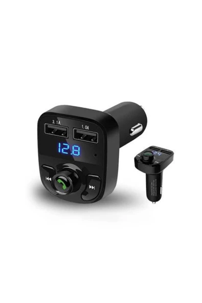 CEPIX X8 Araç Içi Fm Transmitter Bluetooth,mp3, Sd Kart Girişli ürün görseli 1
