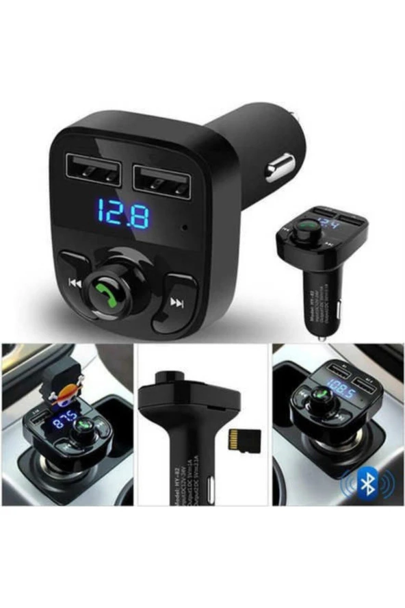 Carx8 Bluetooth Araç Kiti Fm Transmitter ürün görseli 1
