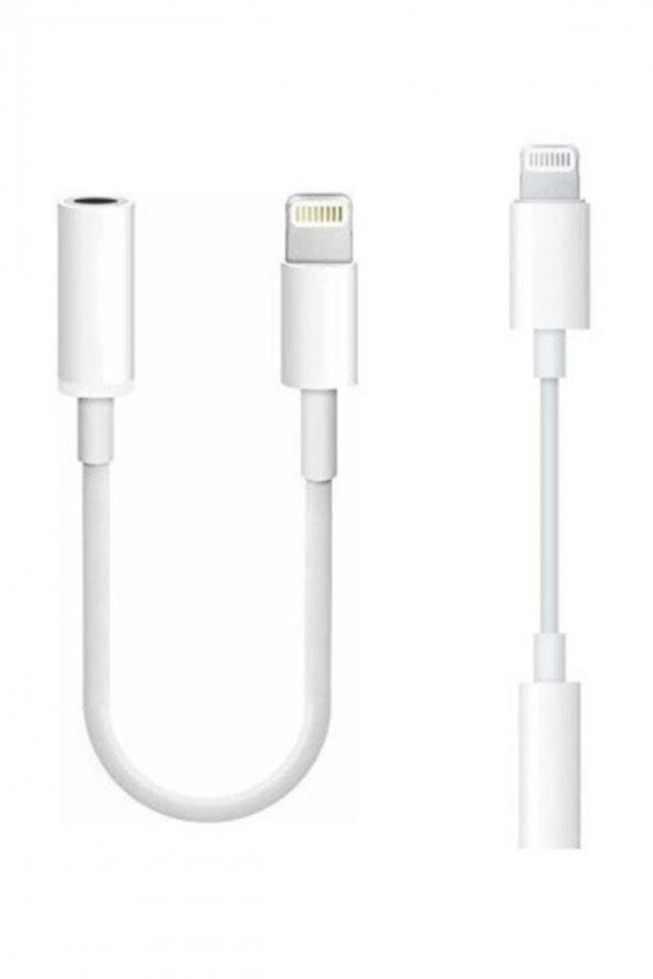 LESGO Iphone 7 8 X Plus Uyumlu Kulaklık Çevirici Lightning Aux Dönüştürücü ürün görseli 1