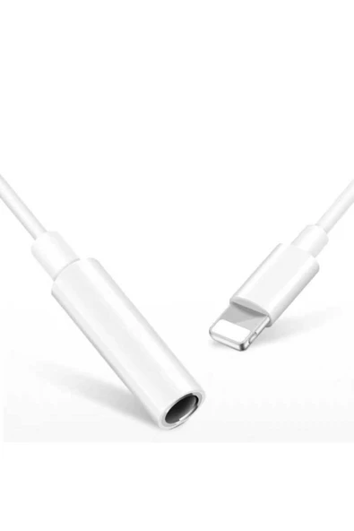 noktaks Iphone Lightning Uyumlu Aux Jak Kulaklık Çevirici Aux Dönüştürücü ürün görseli 1