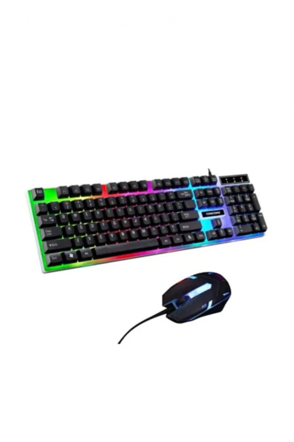 Polygod Rgb Oyuncu Klavye Ve Mouse Set.. - Resim 2